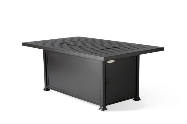 Paso Robles Rectangular Chat Height Fire Table