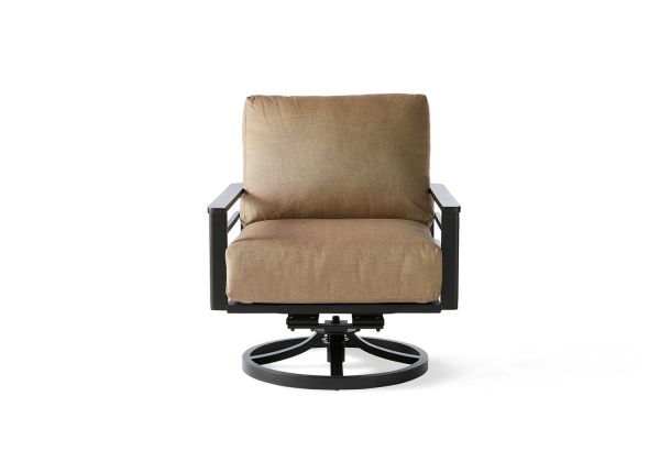 Sarasota Cushion Spring Swivel Lounge Chair