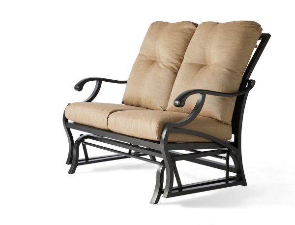 Volare Cushion Love Seat Glider