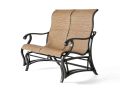 Volare Sling Love Seat Glider